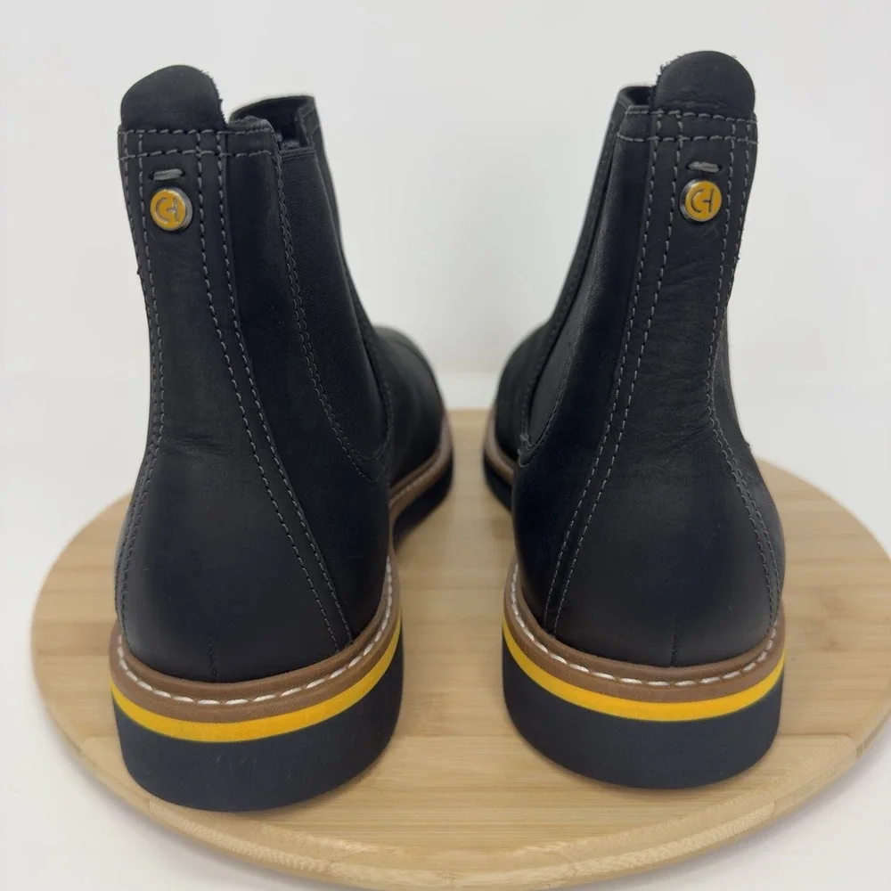 Cole‎ Haan York Chelsea WR Boots Men's 11.5 M Black Waterproof C34163 Leather
